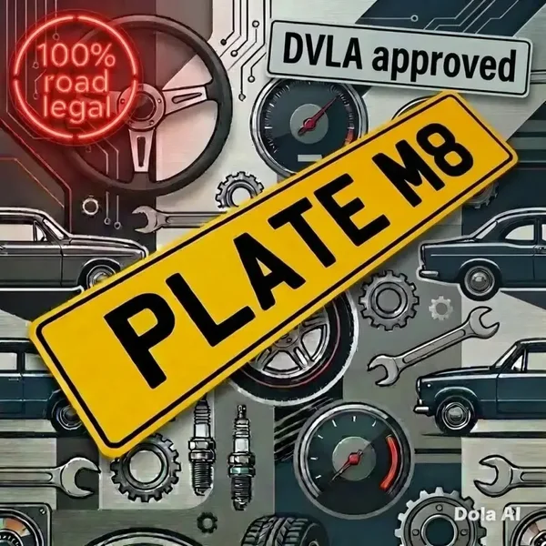 2d road legal plate