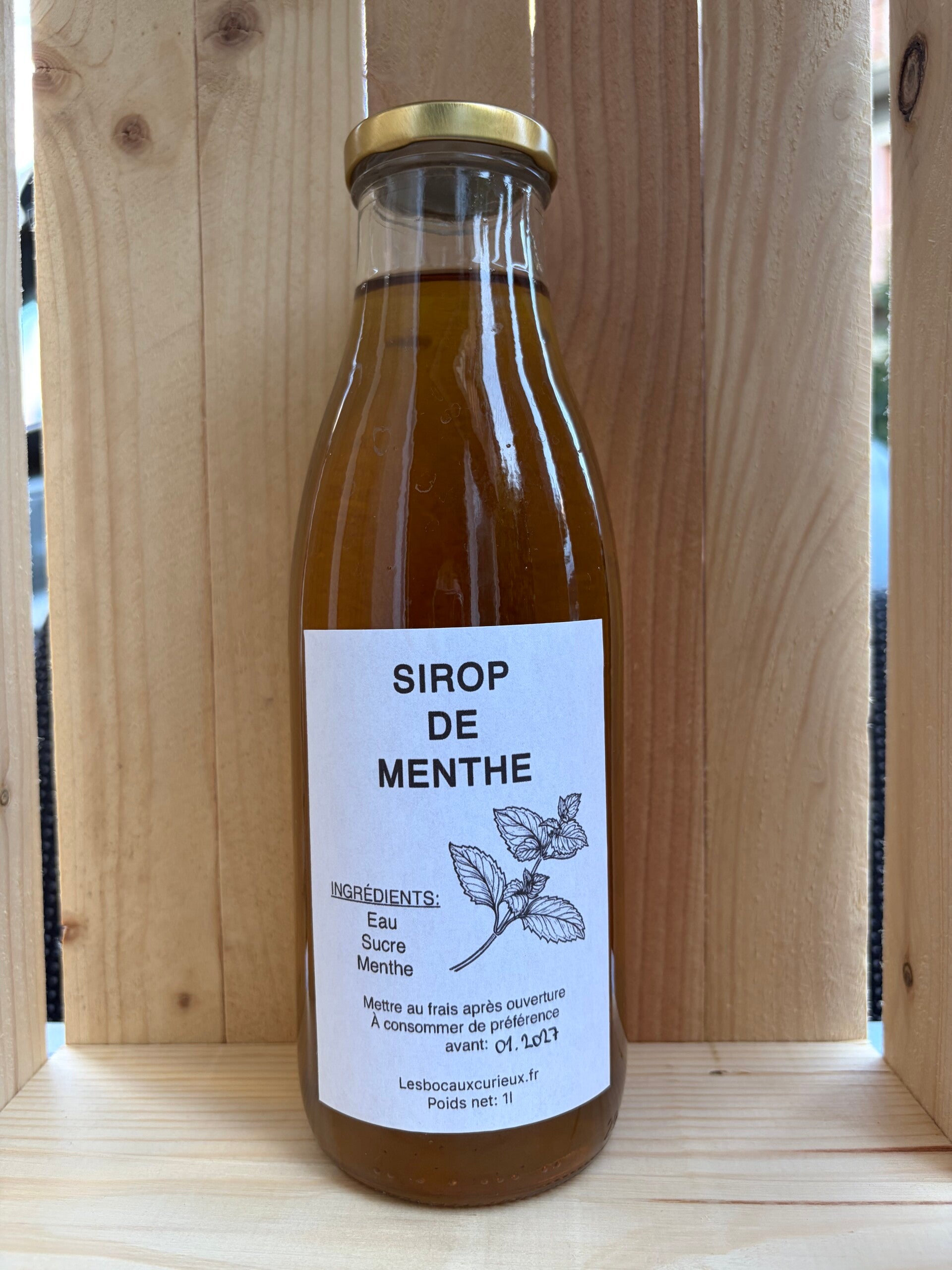 Sirop de menthe