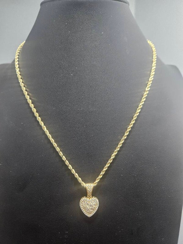 Soga mas medalla de corazon 18 inch