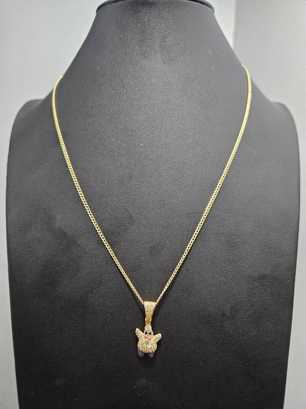 Cubana solida y medalla de patricio 20 inch