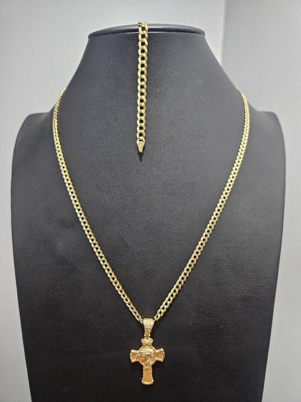 Set de Cubana y purcera mas Cruz de Cristo 20 inch