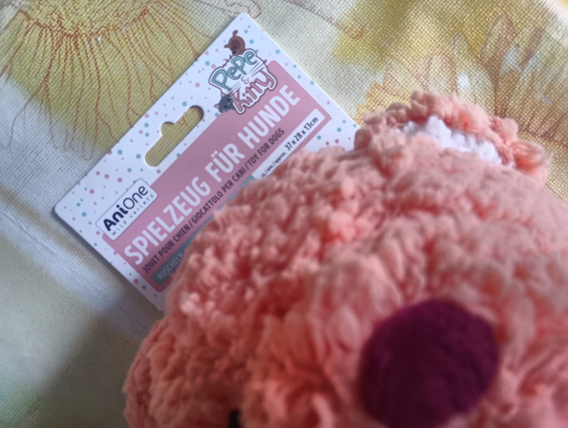 Rosa Plüsch Teddy Bär Kuscheltier weich flauschig