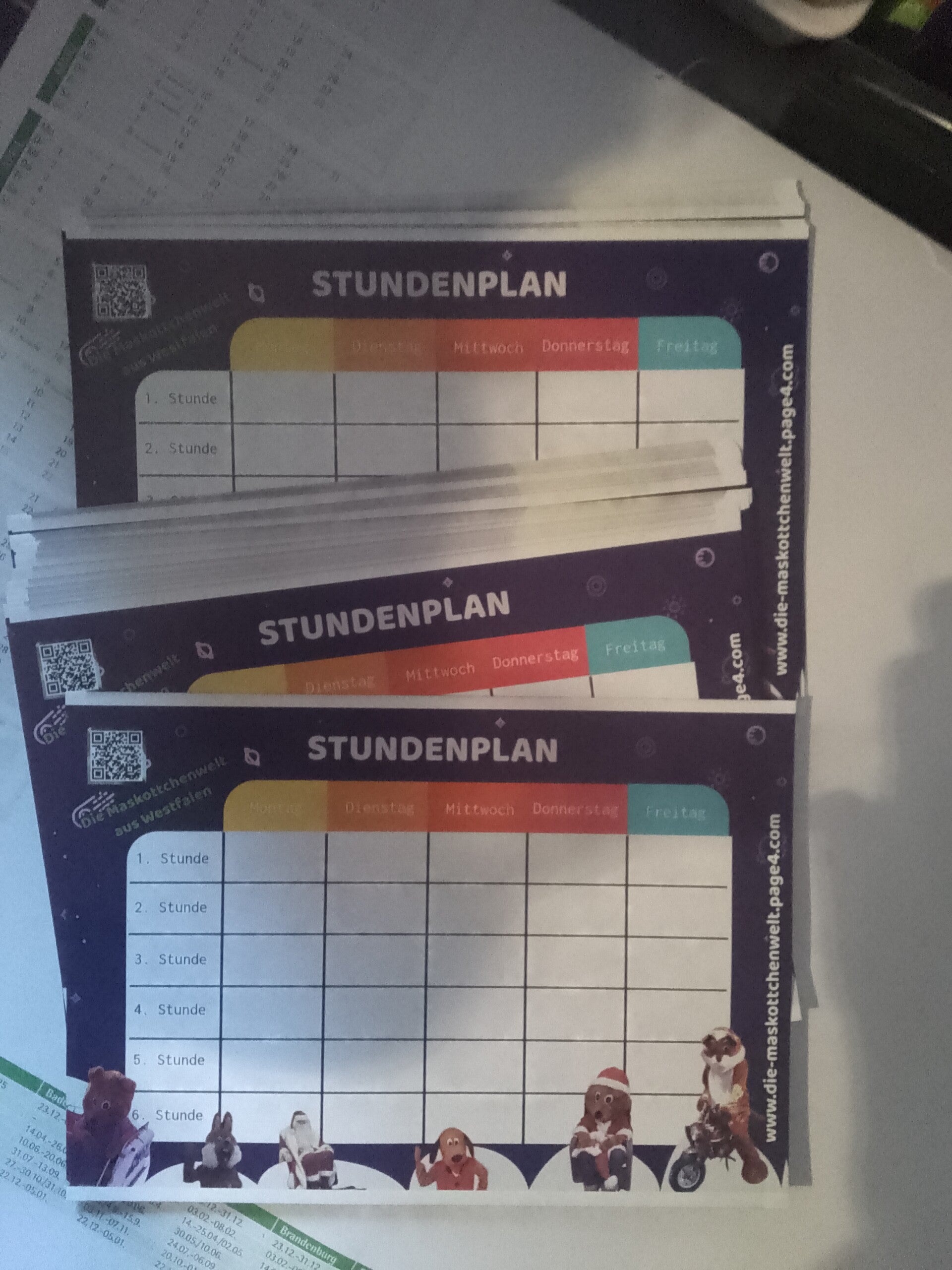 Stundenplan A5