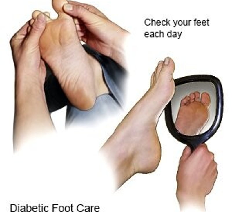 Diabetic Foot Care & Advice — image from the clinic website