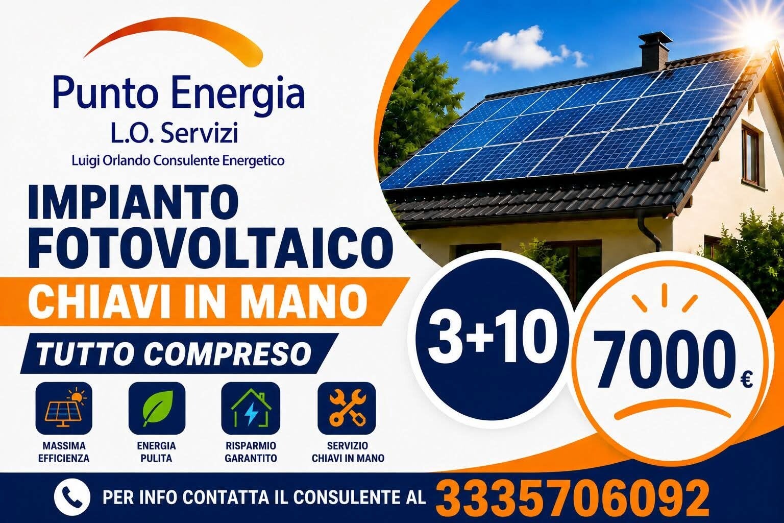 IMPIANTO FOTOVOLTAICO 3+10