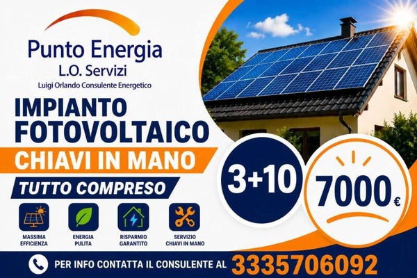 IMPIANTO FOTOVOLTAICO 3+10