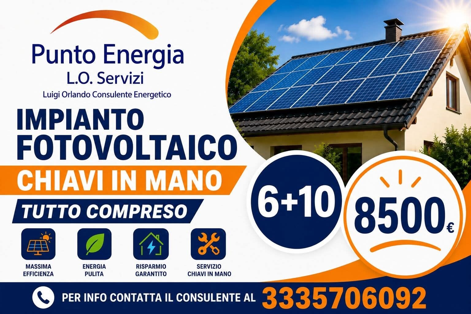 IMPIANTO FOTOVOLTAICO 6+10