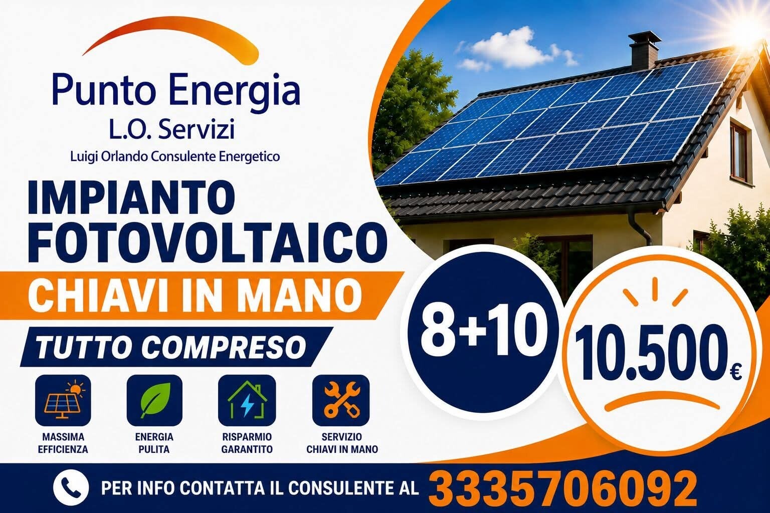 IMPIANTO FOTOVOLTAICO 8+10