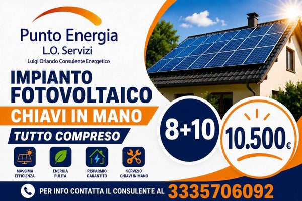 IMPIANTO FOTOVOLTAICO 8+10