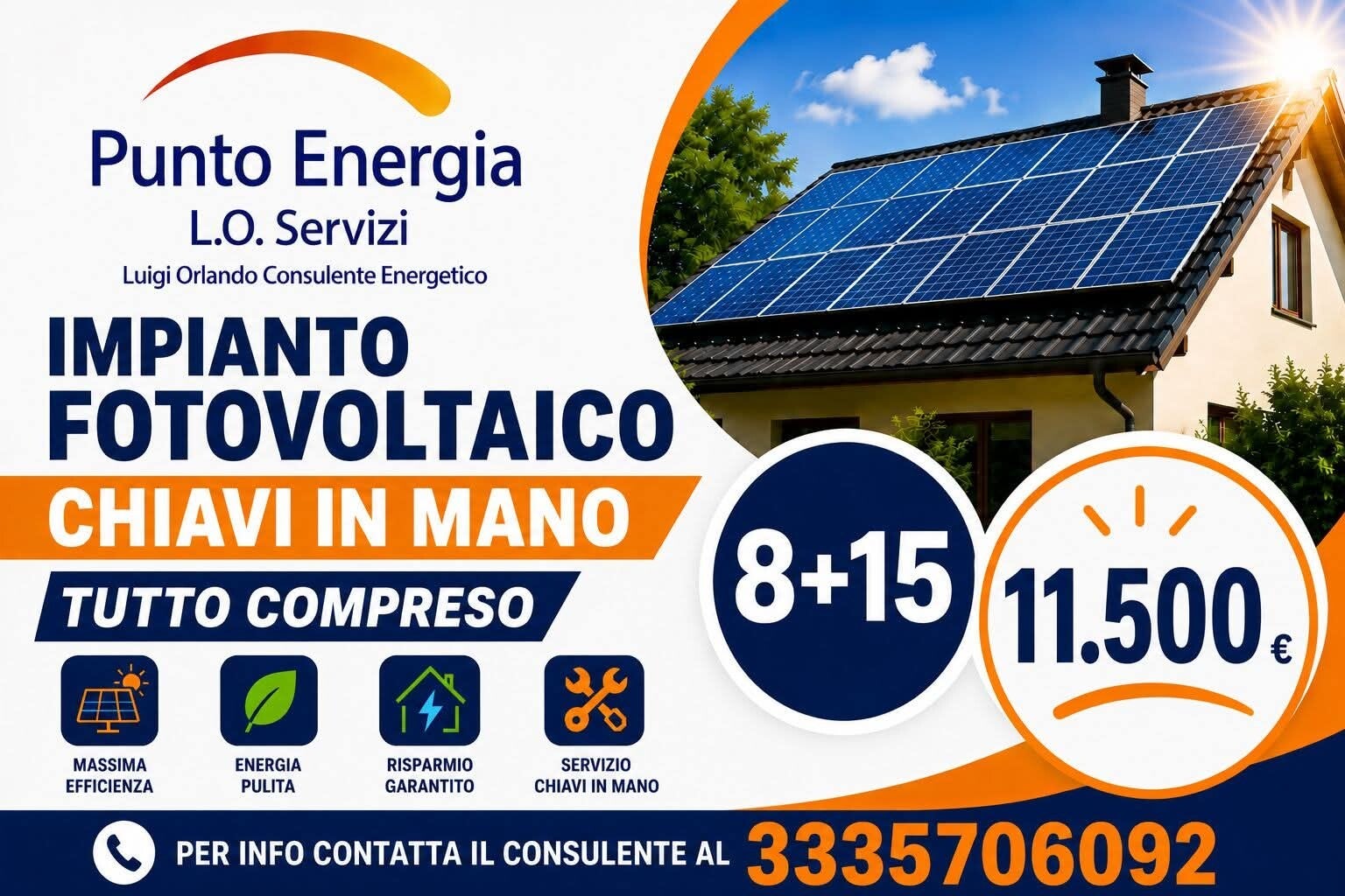 IMPIANTO FOTOVOLTAICO 8+15