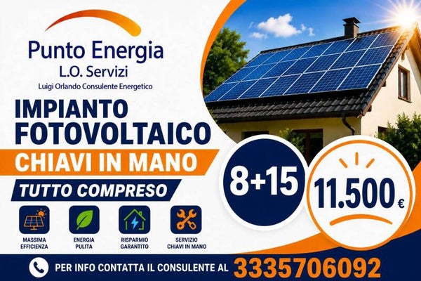 IMPIANTO FOTOVOLTAICO 8+15