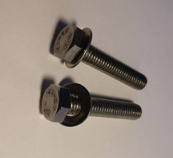 Kroonstuk Montagebouten RVS