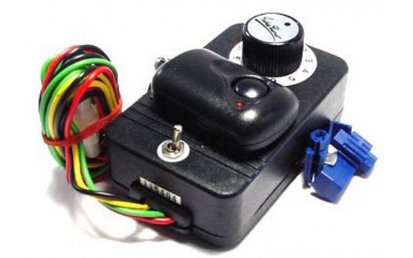 Toerentalbegrenzer Edge met afstandsbediening.