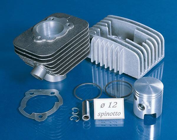 Cilinder + Kop bromfiets Vespa 46mm-p10