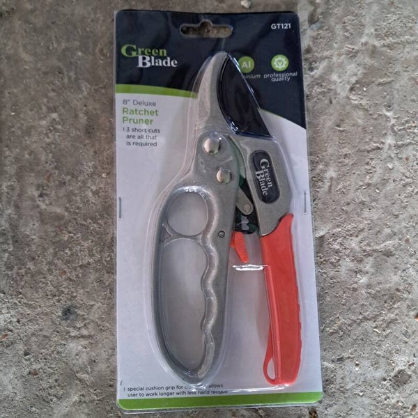 luxe aluminium snoeischaar met ratel van 20,5 cm13