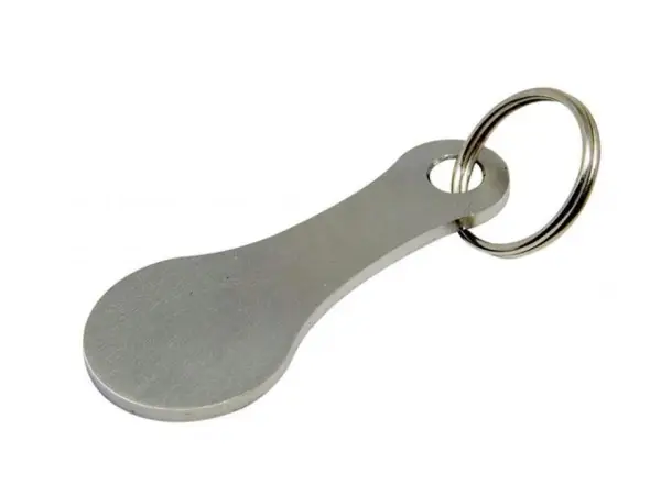 Sleutelhanger voor winkelkar