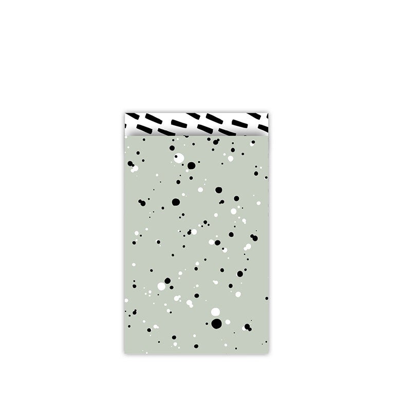 Cadeauzakjes M (5x) - Random spots salie