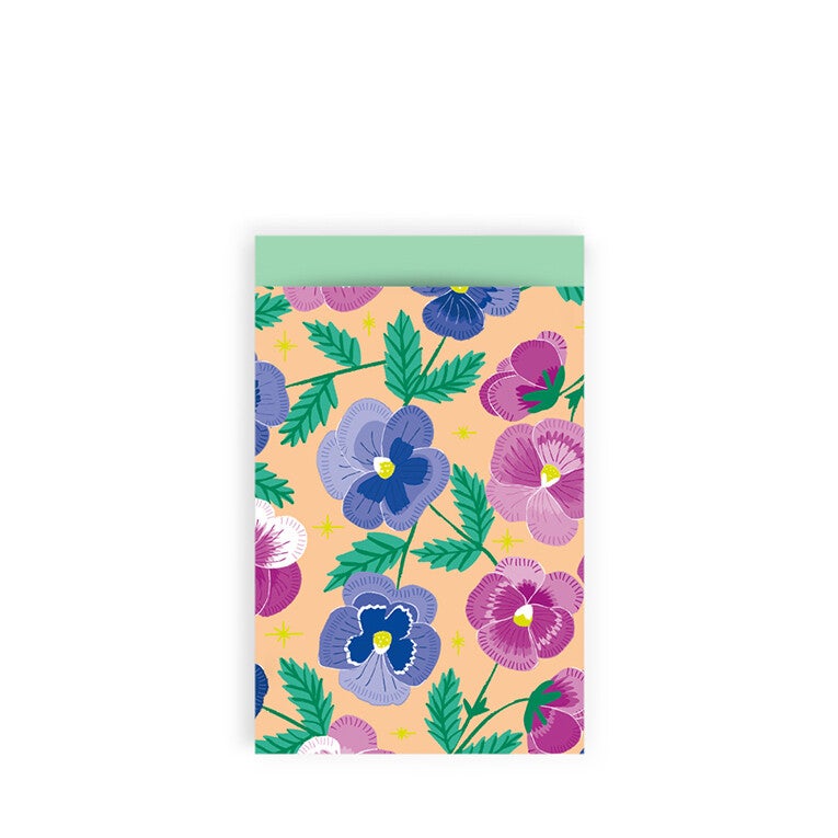 Cadeauzakjes M (5x) - Viooltjes