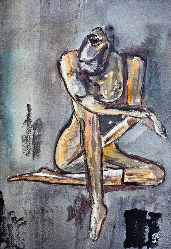 28- 'La mujer cincelada II'