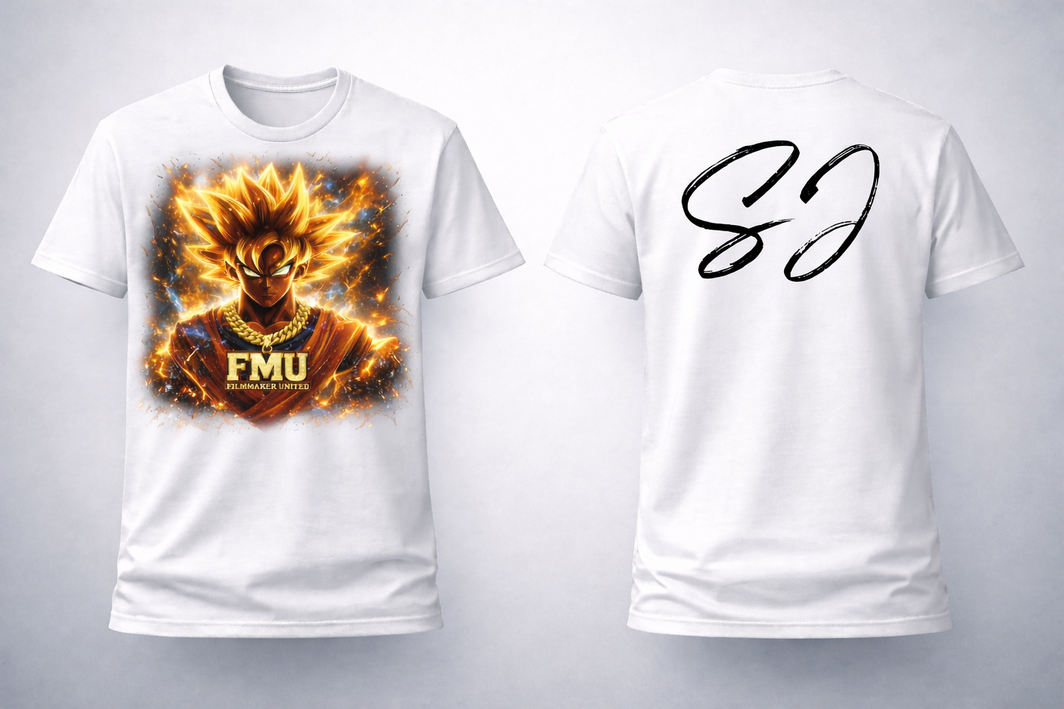FMU Warriors SirJ White T Shirt
