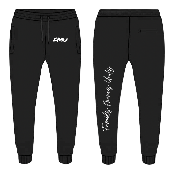 FMU Black Joggers