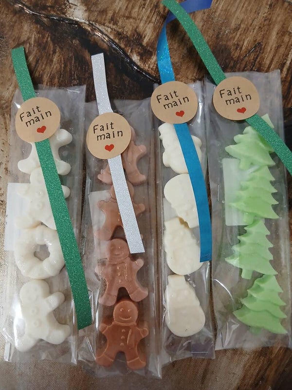 Lot de Fondants de Noël Petit Bonhomme