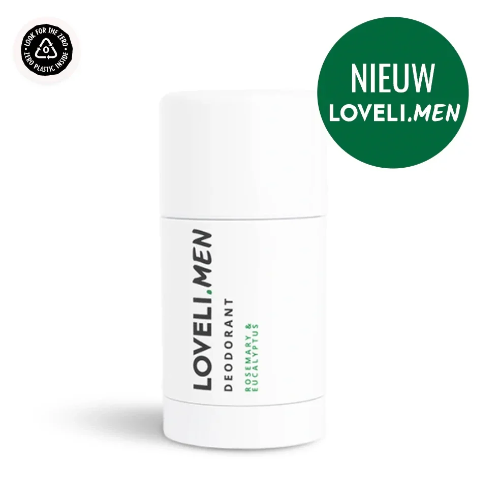Loveli deodorant MEN rosemary and eucalyptus