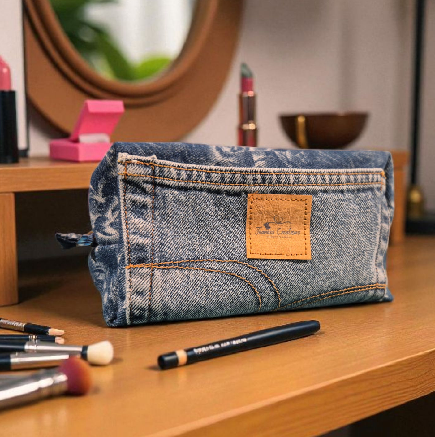 Boxy Bag maxi geblumt