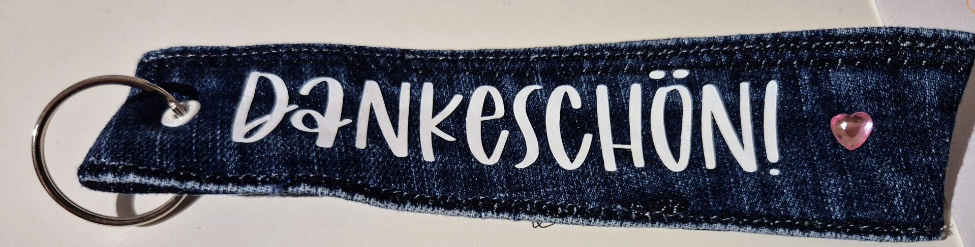 Schlüsselanhänger "Dankeschön"
