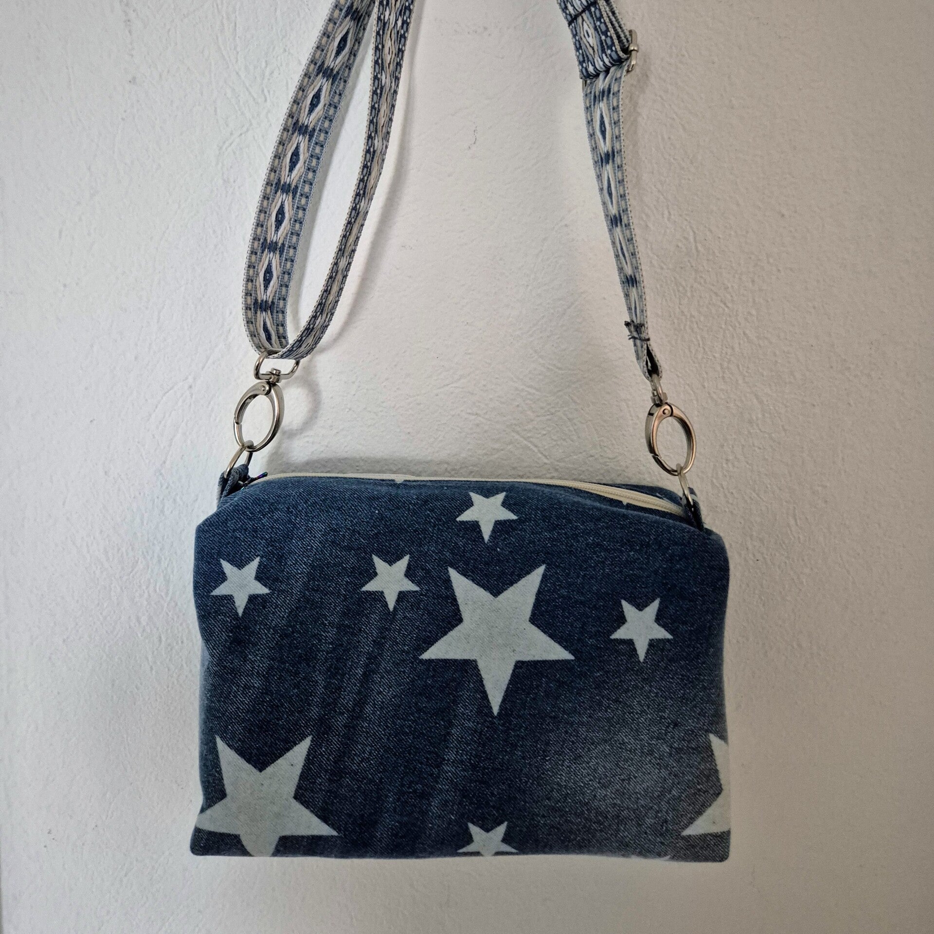 Boxy Bag Tasche mit Sternen