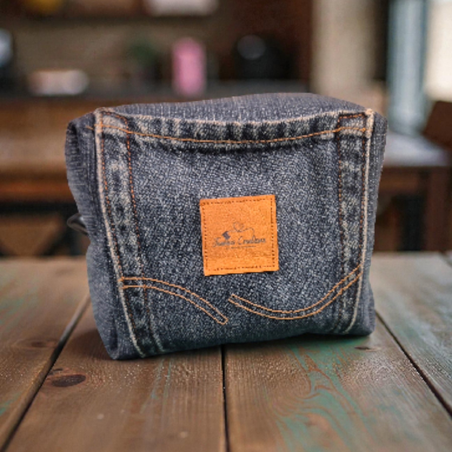 Boxy Bag maxi hoch gemustert