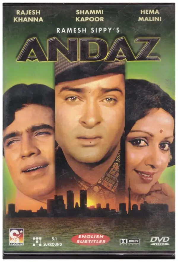 ANDAZ / SHAMMI KAPOOR - DVD