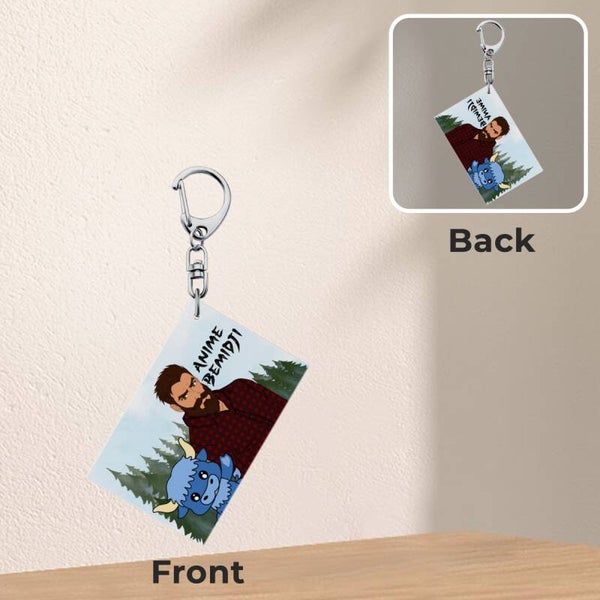 Anime Bemidji Keychain
