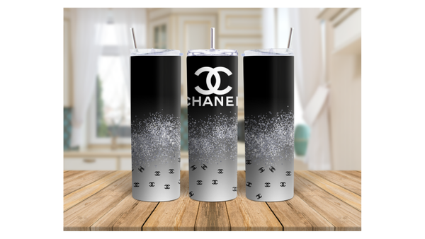 CHANEL LABEL TUMBLERS