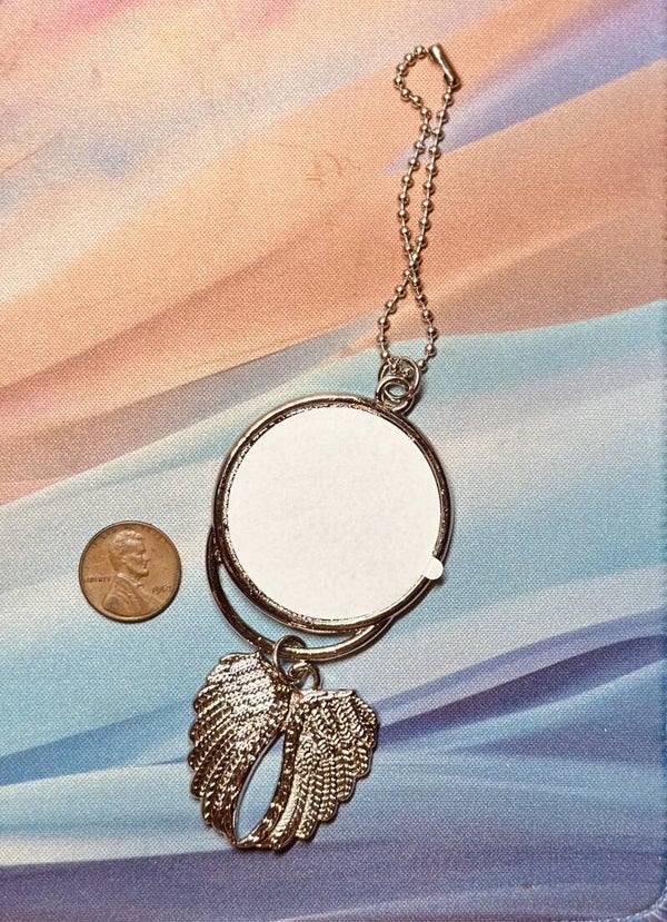 Angel Wings photo charm