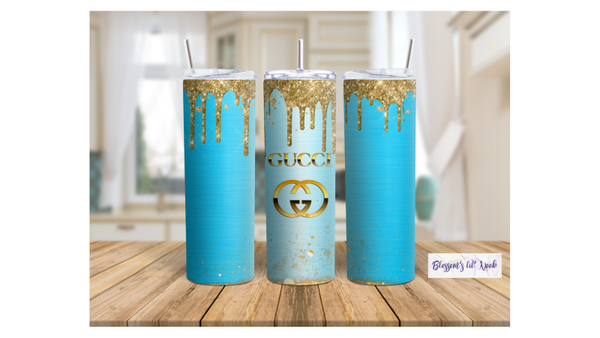 GUCCI LABEL TUMBLERS