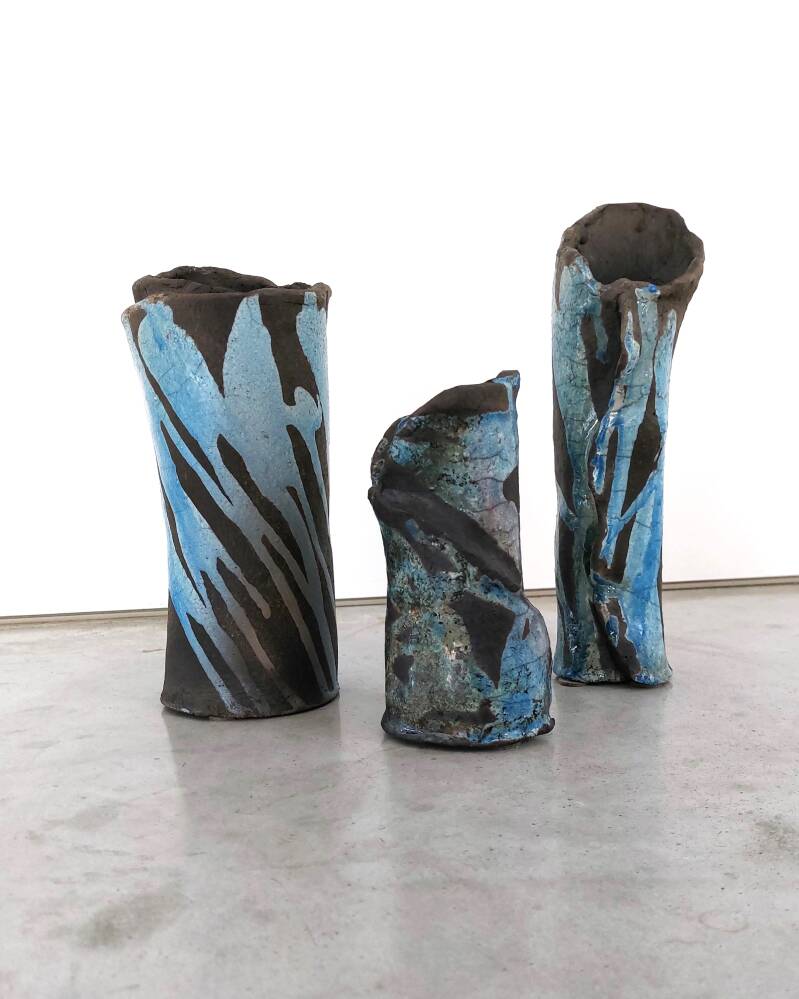 tussenruimte Raku keramiek