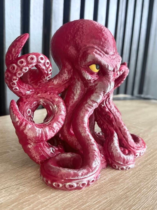 Kraken Dice Tower, Octopus Dice Tower, 3D Printed Tabletop RPG Dice Roller