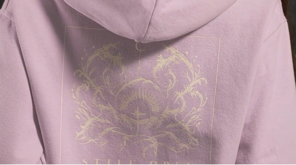 The World of Eryndor fantasy T-shirt featuring official artwork inspired by The Chronicles of Aeterna.