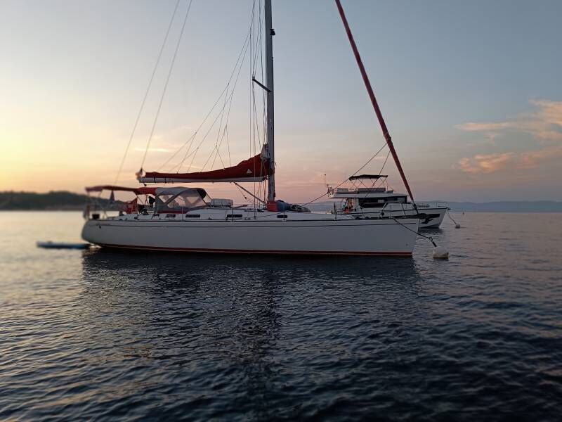 Profitez d'un cadre exceptionnel en Méditerranée à bord de note Salona 45