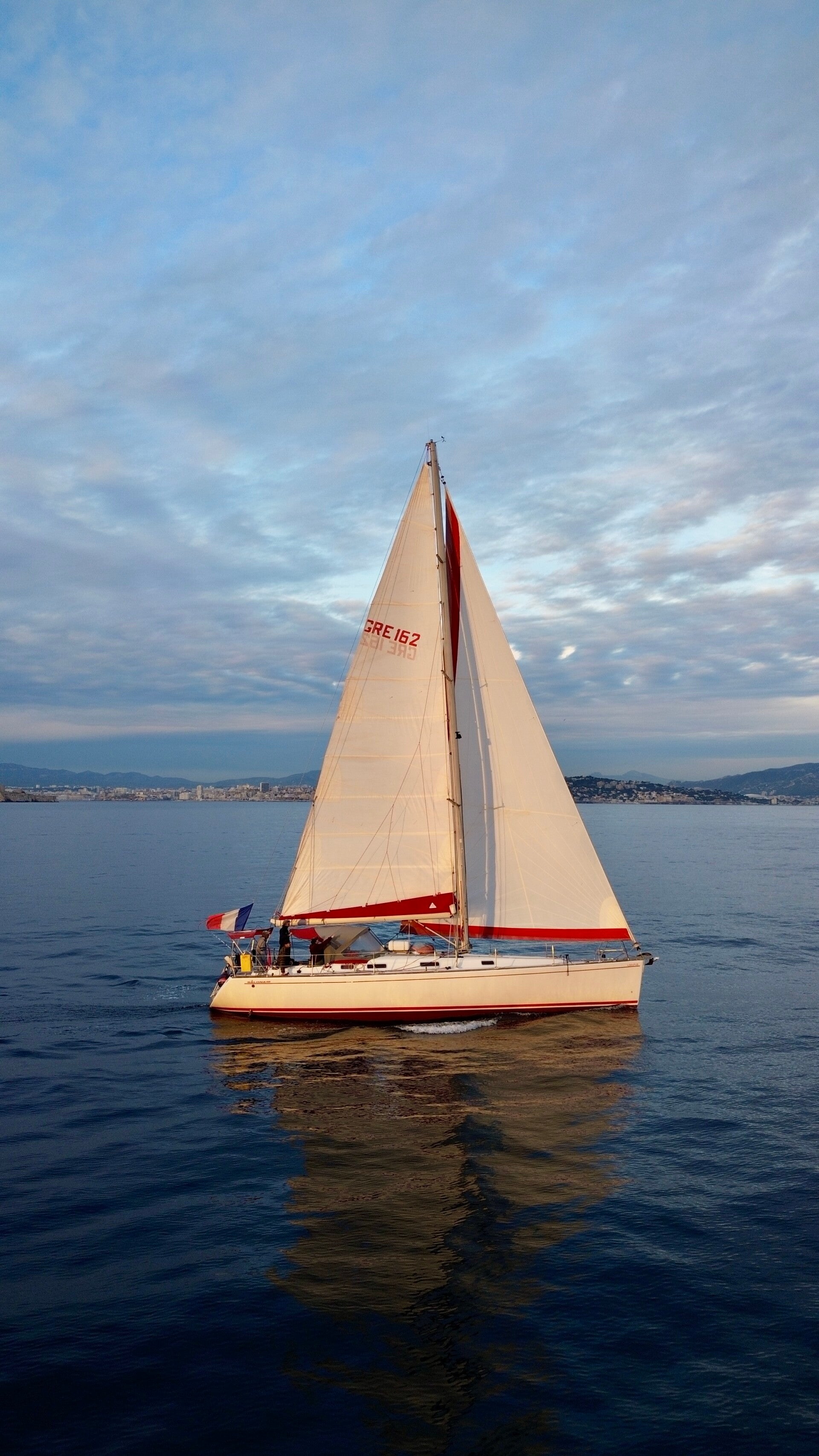 Salona 45 voilier de l'école de voile Smart Sailing Med