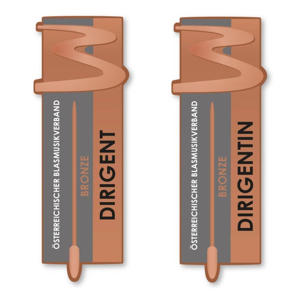 Dirigiernadel Bronze