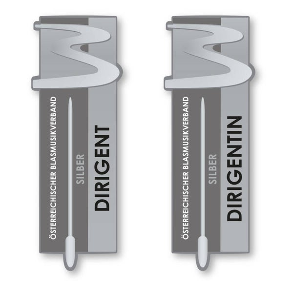 Dirigiernadel Silber