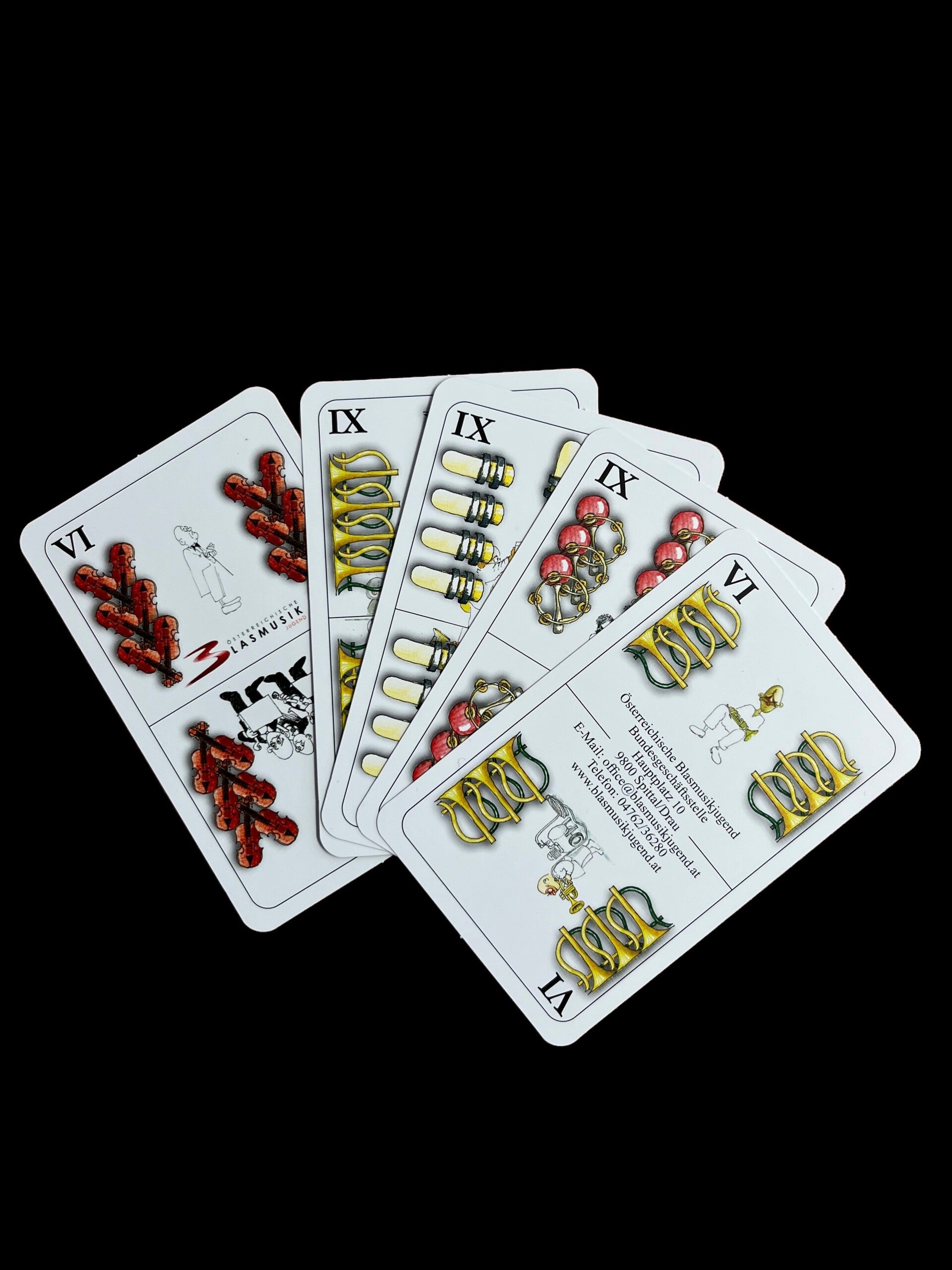 Spielkarten der ÖBJ