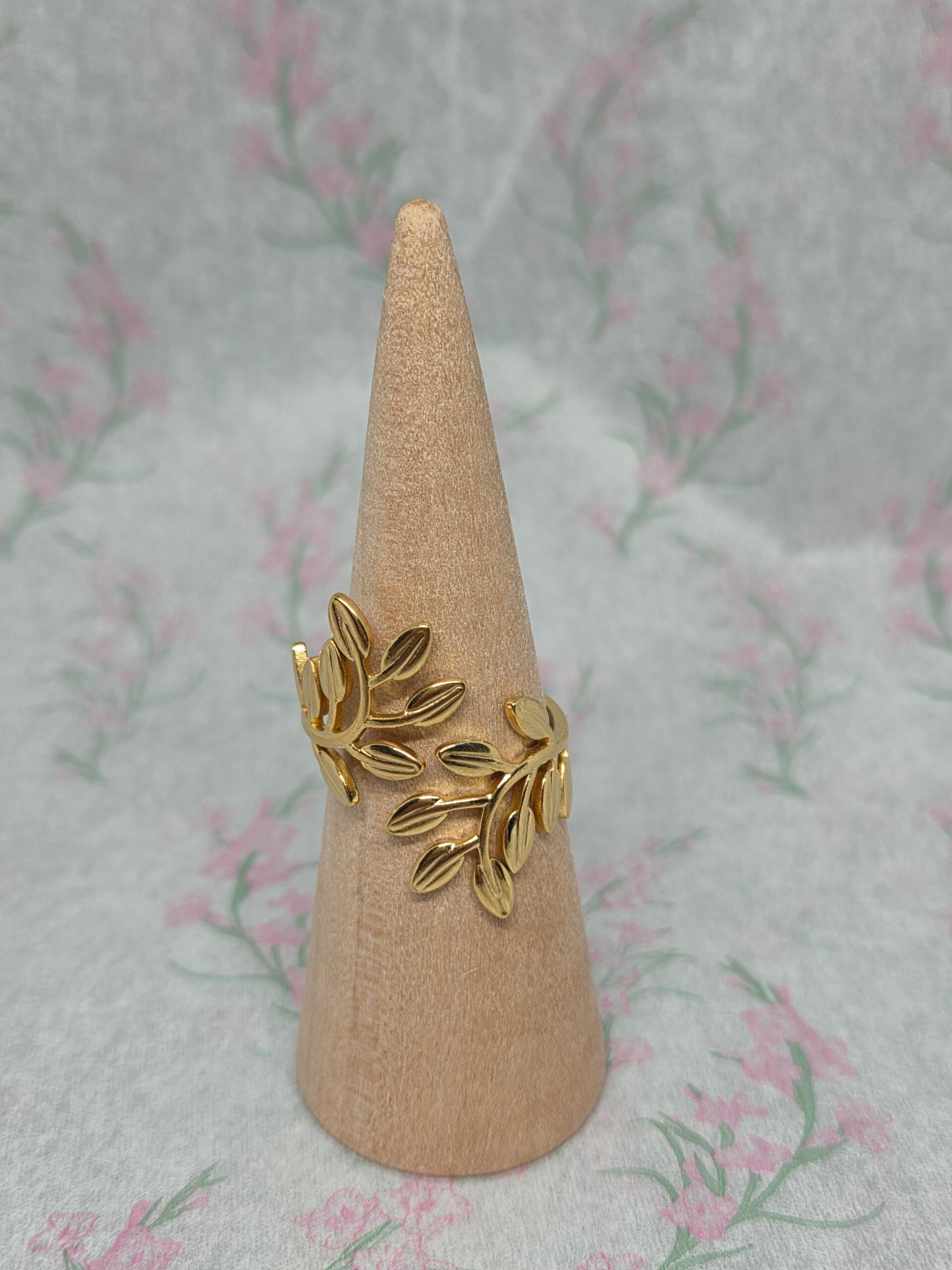 Bague Olivier dorée