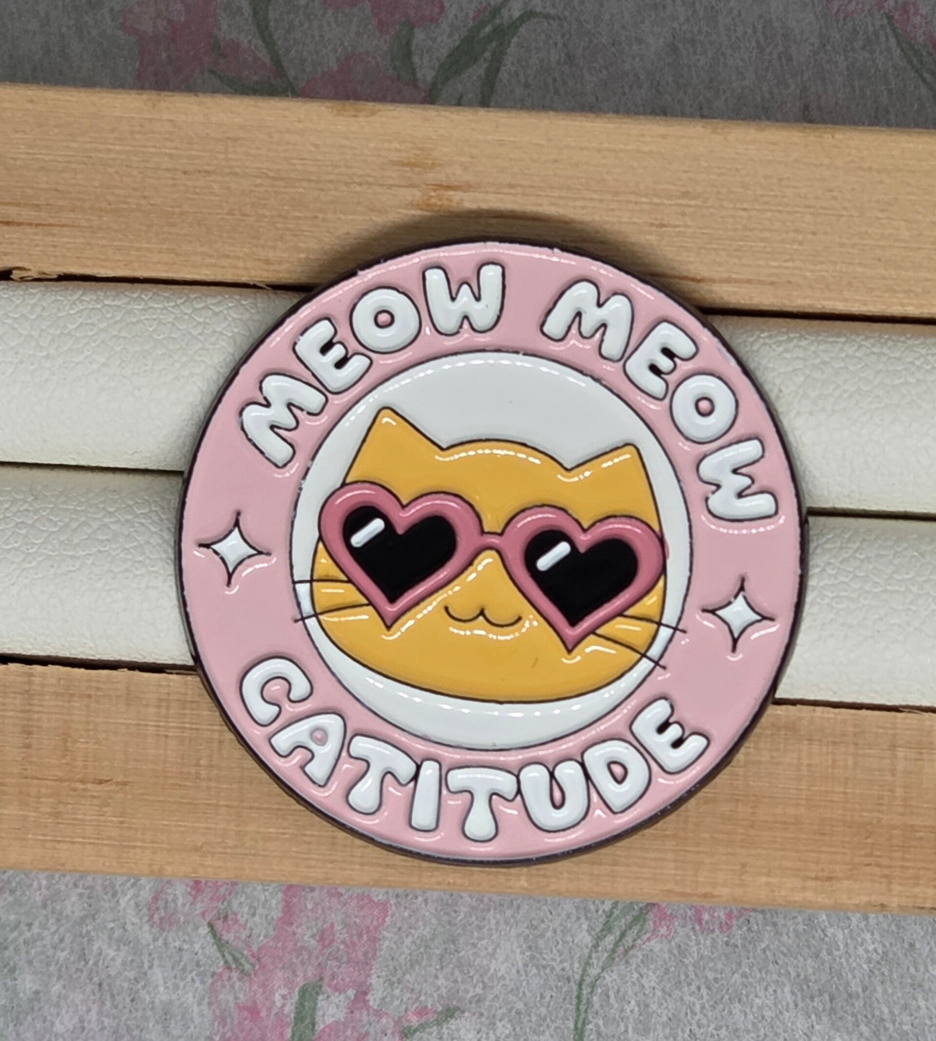 Pin's meow catitude