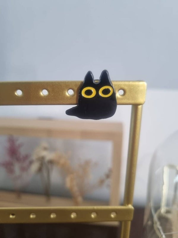 Épingle Chat Noir Envoûtant