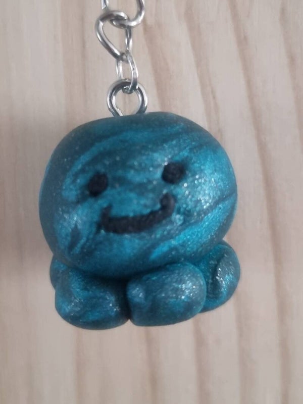 Porte Clefs Pieuvre Magique