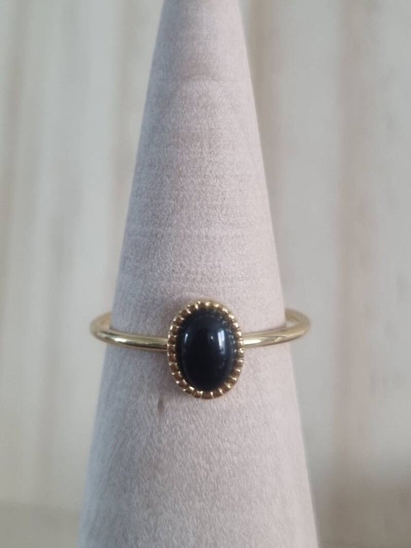 Bague Cosmos Noire