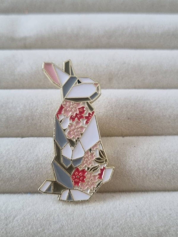 Pn's Lapin Origami fleurs